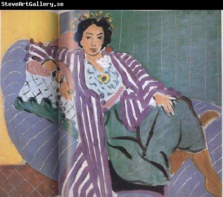 Henri Matisse Small Odalisque in a Violet Dress (mk35)